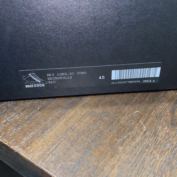 Size 12 Men’s US Giuseppe Zanotti Metropolis Red - Picture 6 of 6